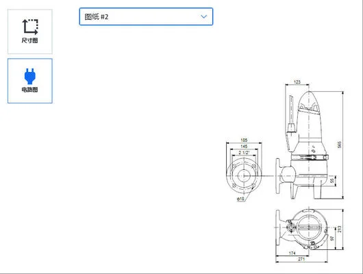 Grundfos Slv Non Self Suction Single-Stage Centrifugal Pump Designed for Treating Wastewater, Production Water, and Unfiltered Raw Sewage - 5