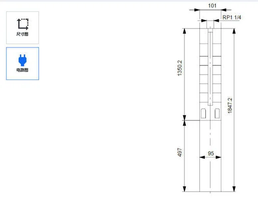 Submersible Deep Well Pump Stainless Steel Corrosion-resistant Installed Vertically Or Horizontally - 5