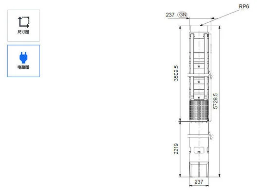 6 Inch Anti Sand Stainless Steel Submersible Borehole Deep Well Water Pump - 5