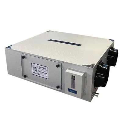 110V/220V Engineering Use Fresh Air Diffuser Mechanical Ventilation System Heating Recovery Ventilator - 3