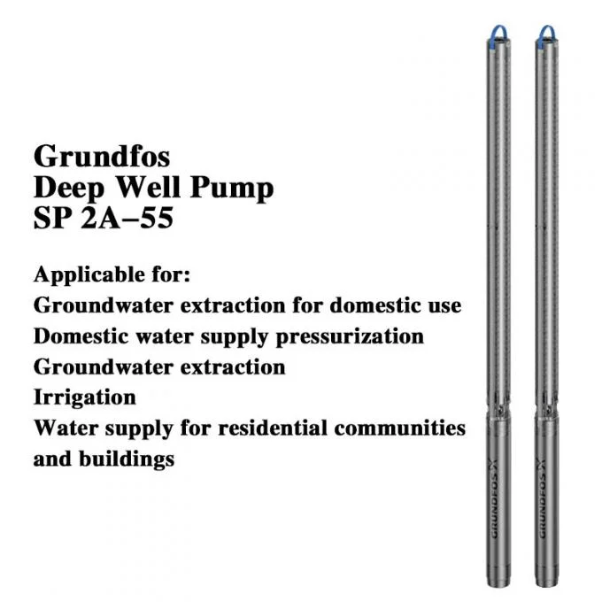Submersible Deep Well Pump Stainless Steel Corrosion-resistant Installed Vertically Or Horizontally 0