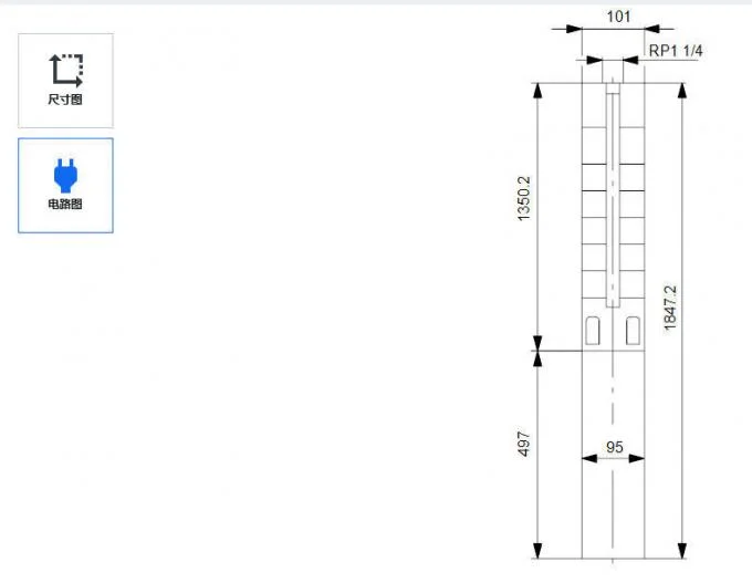 Submersible Deep Well Pump Stainless Steel Corrosion-resistant Installed Vertically Or Horizontally 3