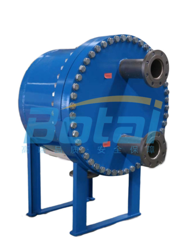 Fully welded plate & shell heat exchanger - 4