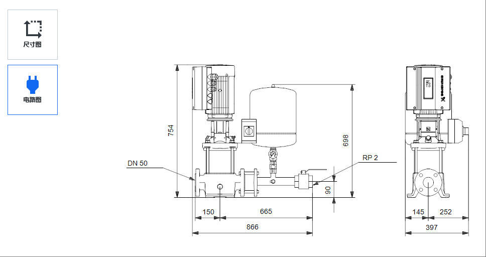 Grundfos Water Supply Unit Ultimate Solution for Municipal Residential Water Pressurization Max Pressure 16 bar - 4