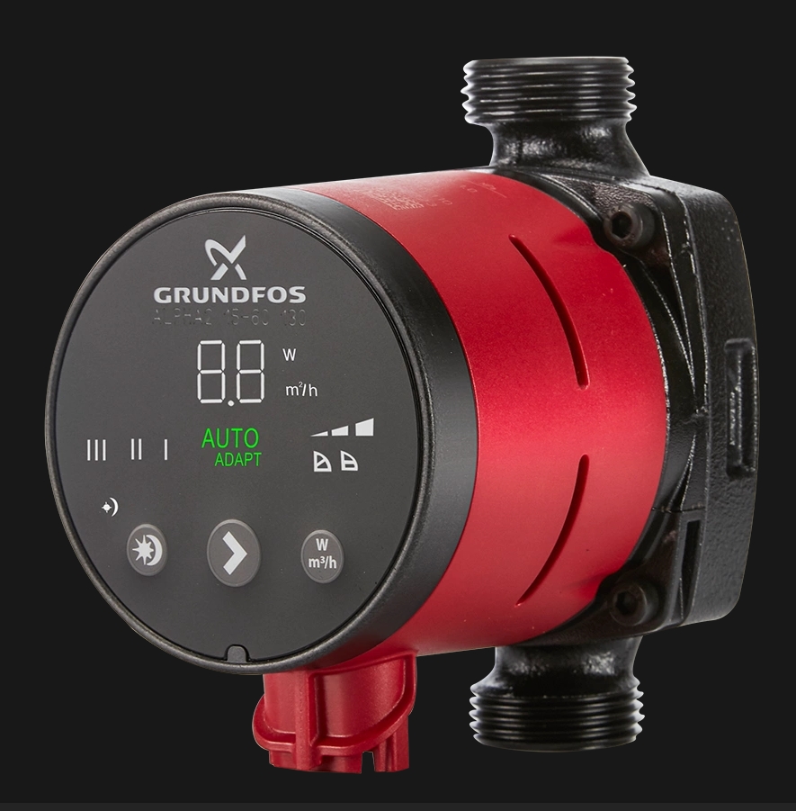 Grundfos Intelligent Circulation Pump Alpha2 -25-60 N Home Floor Heating Hot Water Pump Energy Saving and Silent - 5